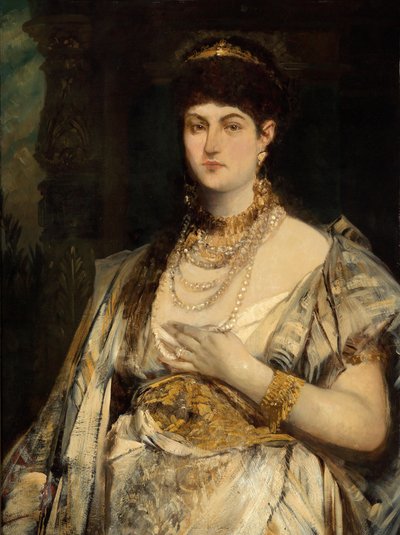 Portrait of Henriette Mankiewicz by Hans Makart